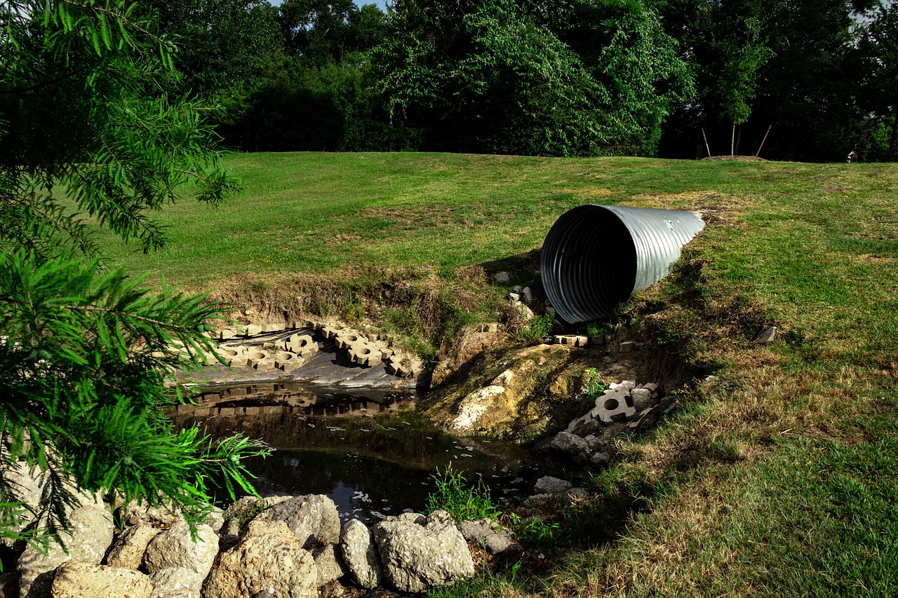 Professional storm drain cleaning service in Miami by Falcon Vac technician